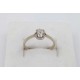 Bague ancienne or et platine diamant 0,15 ct T. 52,5